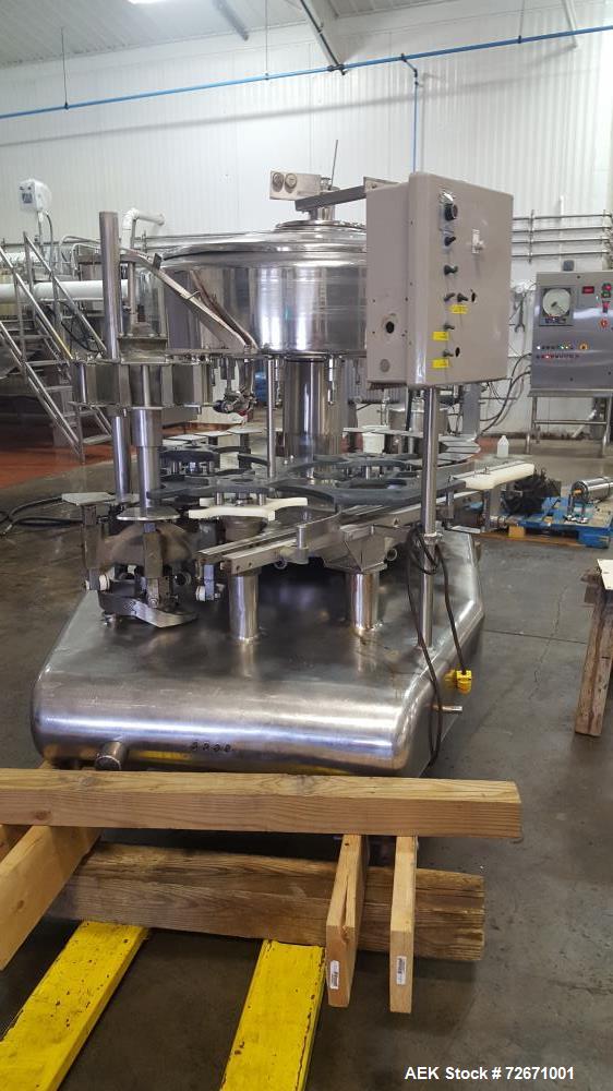 Used Federal Model 21G Monoblock Rotary Filler and Snap Capper
