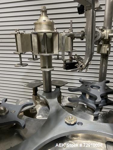 Used-Federal 18 Valve Filler With 5 Head Snap Cap Capper