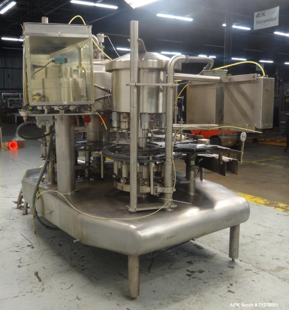 Used Federal Manufacturing Co. Model GWSS6/26.8 Rotary Filler and Capper