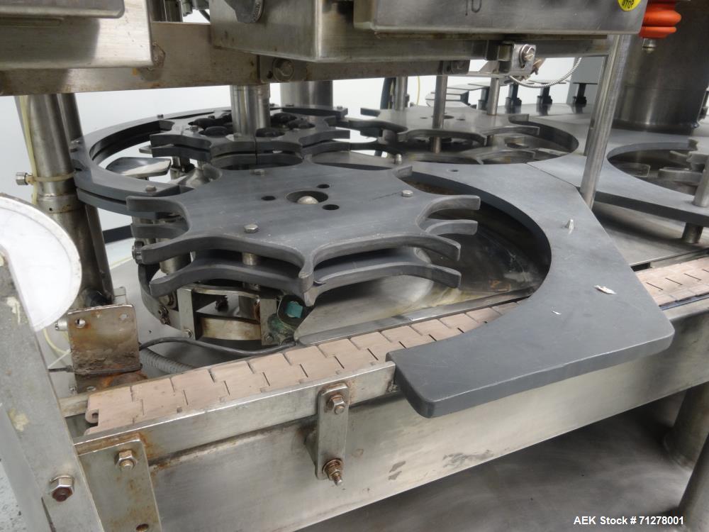 Used Federal Manufacturing Co. Model GWSS6/26.8 Rotary Filler and Capper