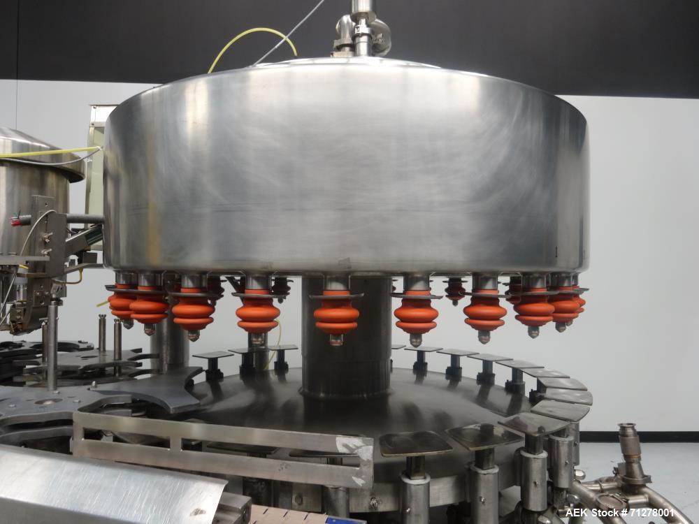 Used Federal Manufacturing Co. Model GWSS6/26.8 Rotary Filler and Capper