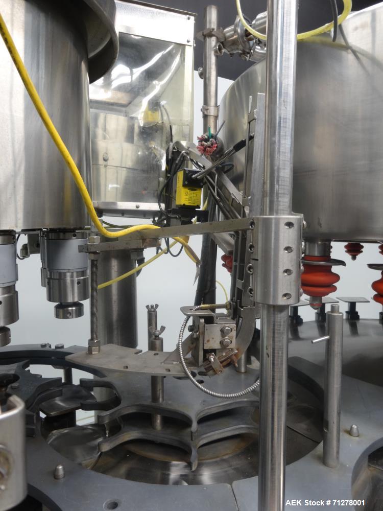 Used Federal Manufacturing Co. Model GWSS6/26.8 Rotary Filler and Capper