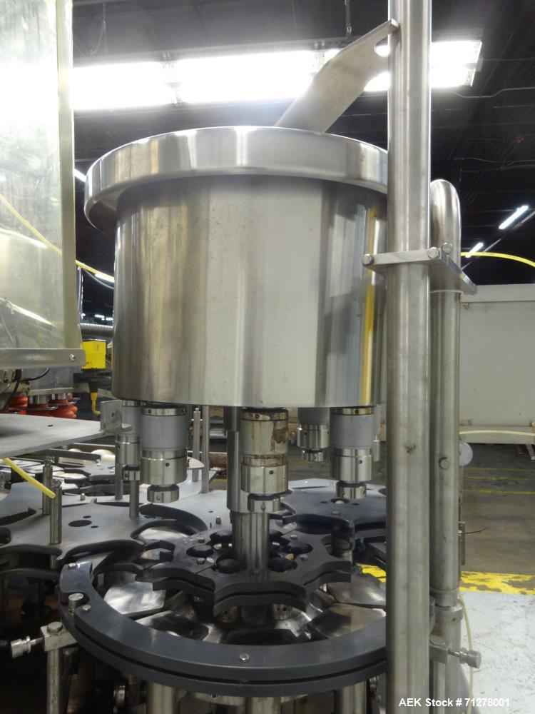 Used Federal Manufacturing Co. Model GWSS6/26.8 Rotary Filler and Capper