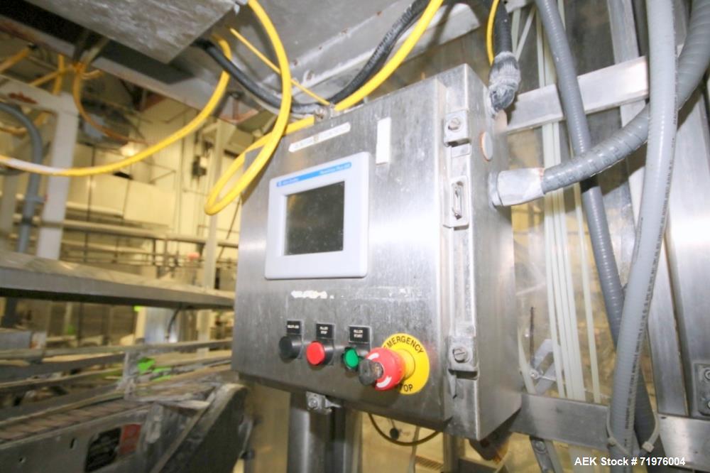 Used Federal All Stainless Steel 18 Valve HEPA Enclosed Bottle Filler.