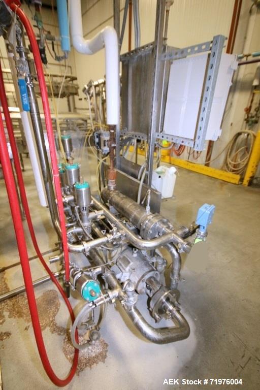Used Federal All Stainless Steel 18 Valve HEPA Enclosed Bottle Filler.