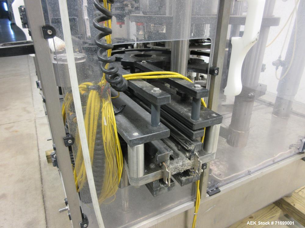 Used Filler Specialties Model AWFS-18-6-R Monoblock Rotary Filler and Capper