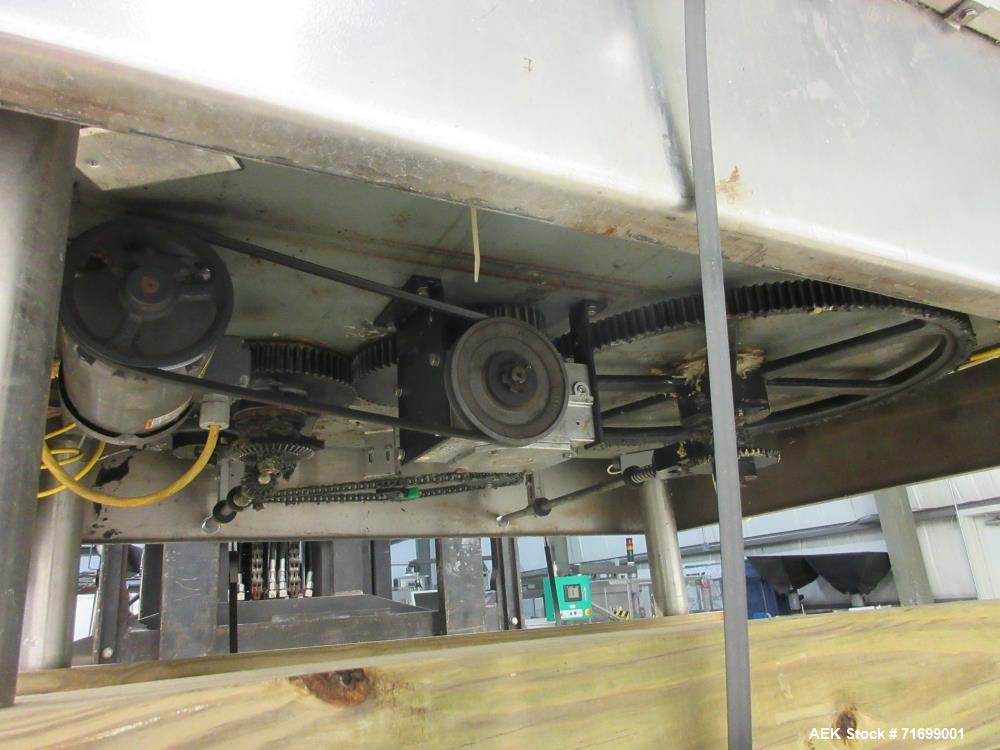 Used Filler Specialties Model AWFS-18-6-R Monoblock Rotary Filler and Capper