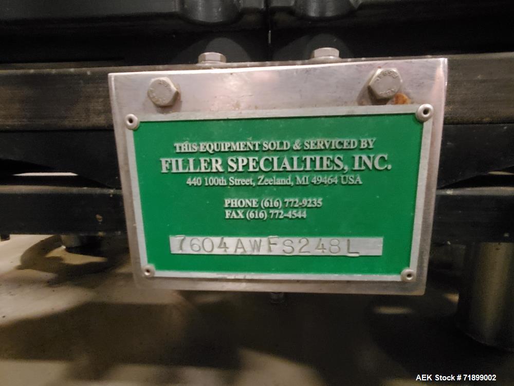 Used Filler Specialties Monoblock Filling System