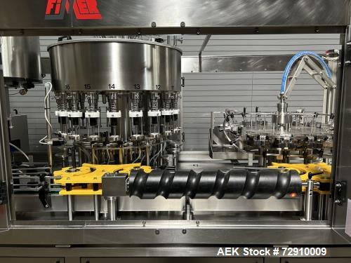 Used Fimer Tri-Block Rinser, Filler, T-Corker and Ropp Capper