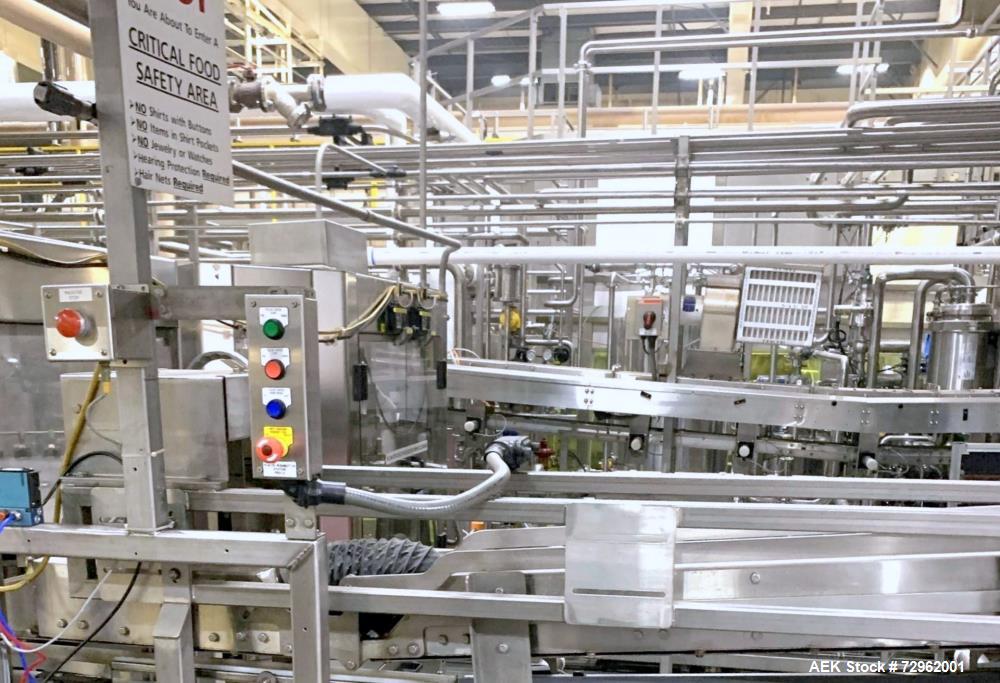 Used Fogg 54 Valve PET Filler with 18 Head Plastic Capper