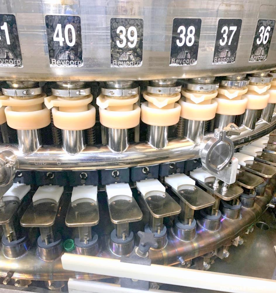 Used Fogg 54 Valve PET Filler with 18 Head Plastic Capper