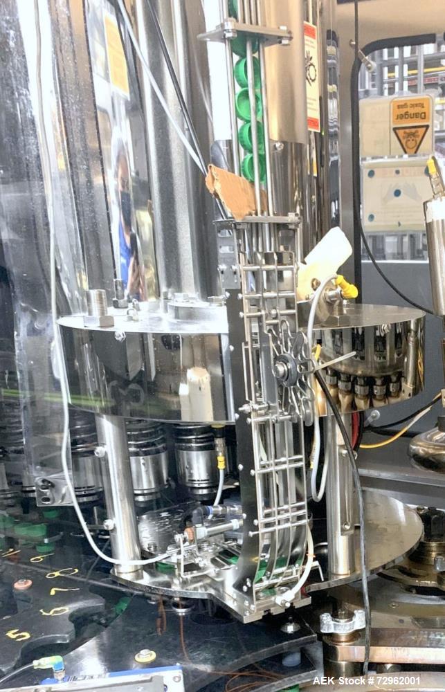 Used Fogg 54 Valve PET Filler with 18 Head Plastic Capper