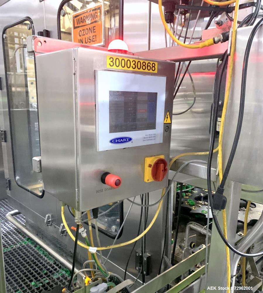 Used Fogg 54 Valve PET Filler with 18 Head Plastic Capper