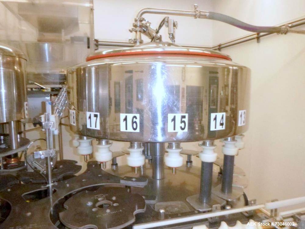 Fogg Rotary Gravity bottle Filler, Model FG185 L.H.