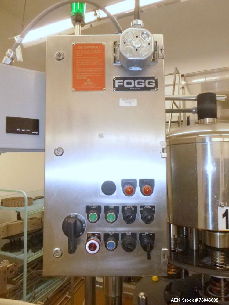 Fogg Rotary Gravity bottle Filler, Model FG185 L.H.