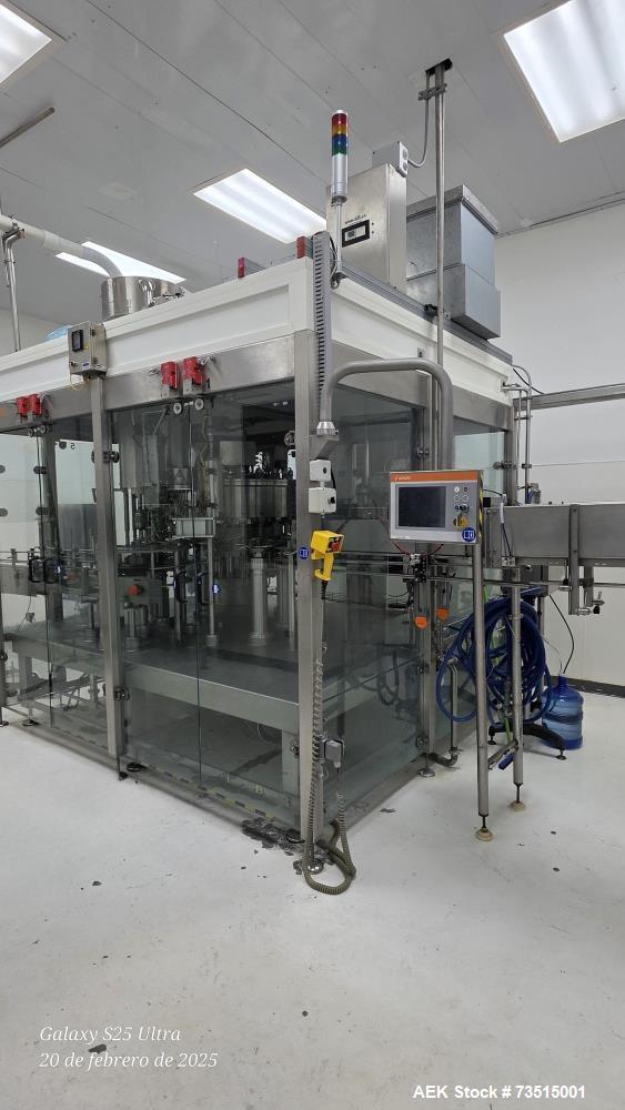 Kosme (Krones) Automatic Tribloc Isobaric Filling Line – Model Isoblock NH 20/960 1T UP - 20/960 5/240 FC (Used)