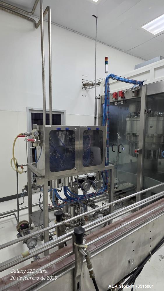 Kosme (Krones) Automatic Tribloc Isobaric Filling Line – Model Isoblock NH 20/960 1T UP - 20/960 5/240 FC (Used)