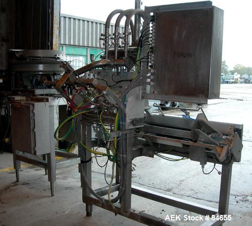 Used Liquibox Handi-Tap Filler Series, Model 350 Sub inline filler for 2.5 gall