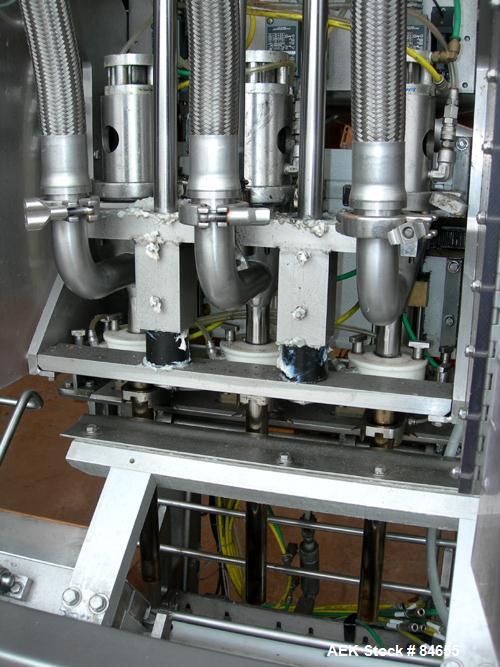 Used Liquibox Handi-Tap Filler Series, Model 350 Sub inline filler for 2.5 gall