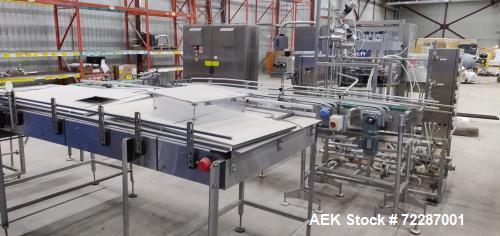 Used CFT Carbonated Bottling/Canning Line. Model Master Tronic RS 12/12/3