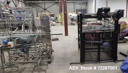Used CFT Carbonated Bottling/Canning Line. Model Master Tronic RS 12/12/3