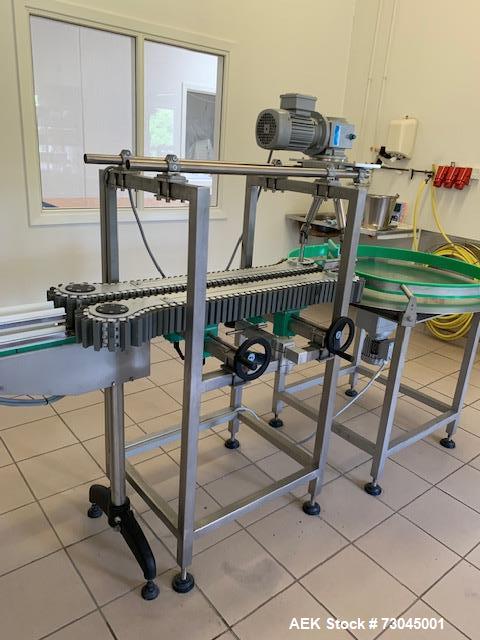 Used Alwid Inline Monoblock Bottle & Jar Filling System – 2500–3600 Bottles/Hour