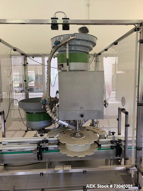 Used Alwid Inline Monoblock Bottle & Jar Filling System – 2500–3600 Bottles/Hour