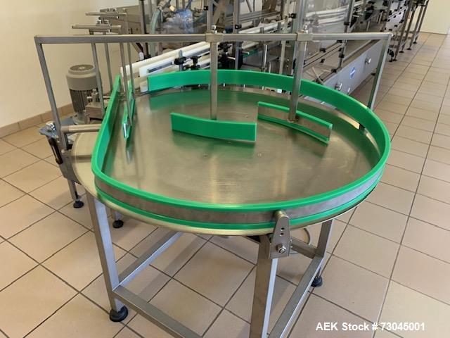 Used Alwid Inline Monoblock Bottle & Jar Filling System – 2500–3600 Bottles/Hour
