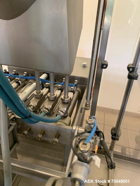 Used Alwid Inline Monoblock Bottle & Jar Filling System – 2500–3600 Bottles/Hour