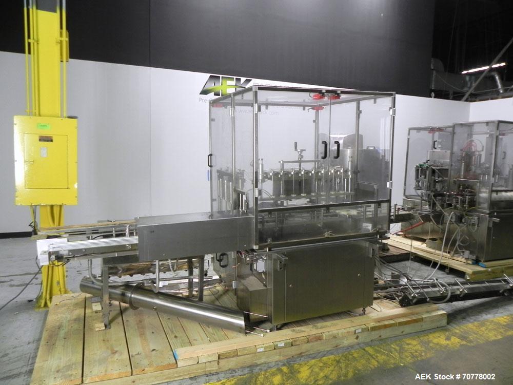 Used OMAS Filling Line with  Pump Inserting, Crimping and Labeling line