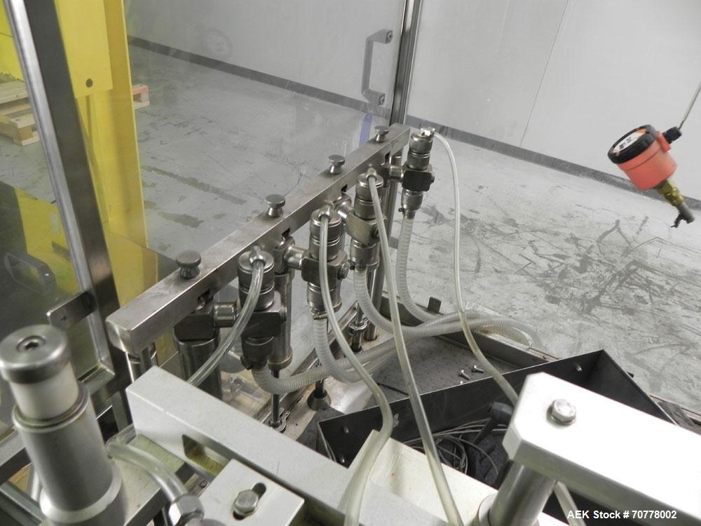 Used OMAS Filling Line with  Pump Inserting, Crimping and Labeling line