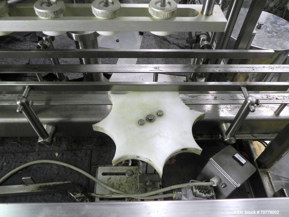 Used OMAS Filling Line with  Pump Inserting, Crimping and Labeling line