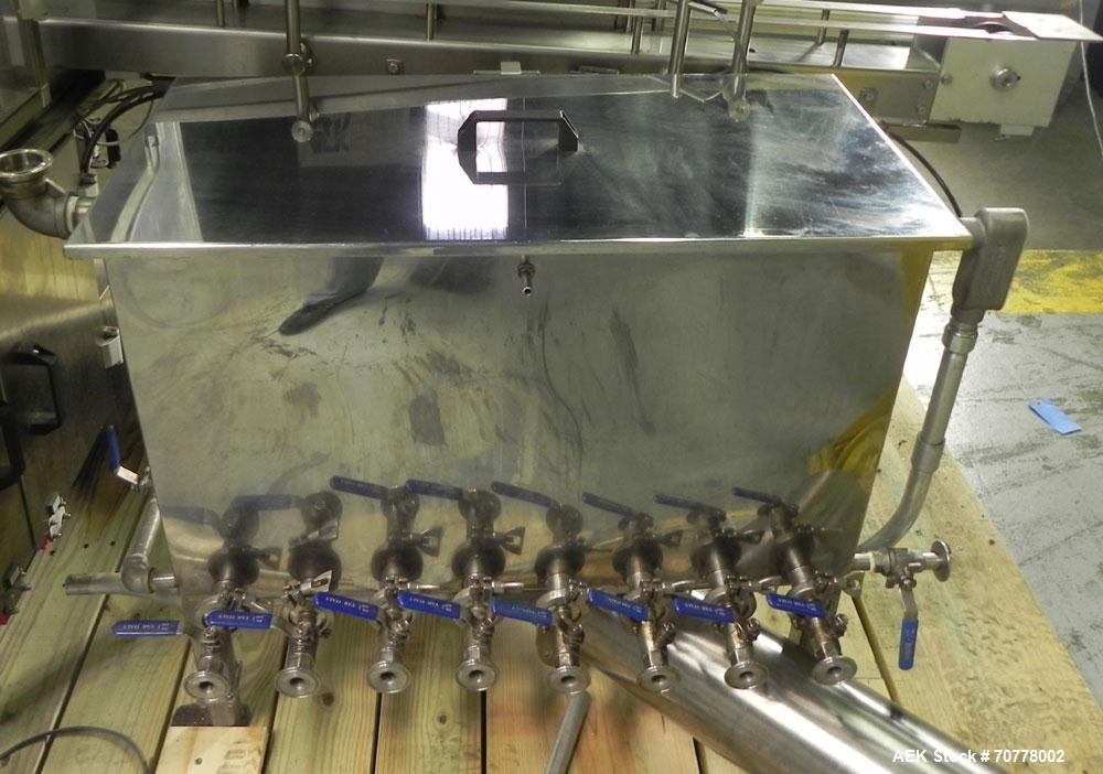 Used OMAS Filling Line with  Pump Inserting, Crimping and Labeling line