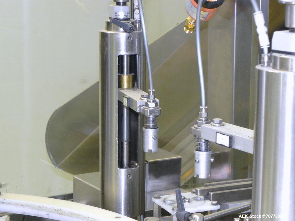 Used OMAS Filling Line with  Pump Inserting, Crimping and Labeling line