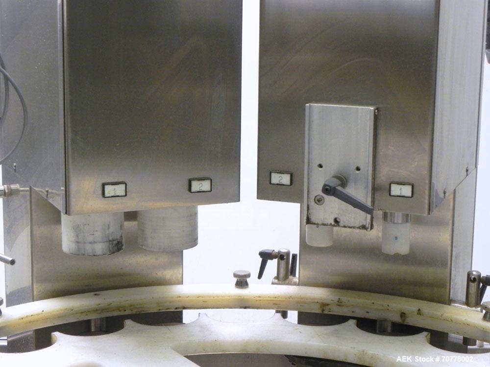 Used OMAS Filling Line with  Pump Inserting, Crimping and Labeling line