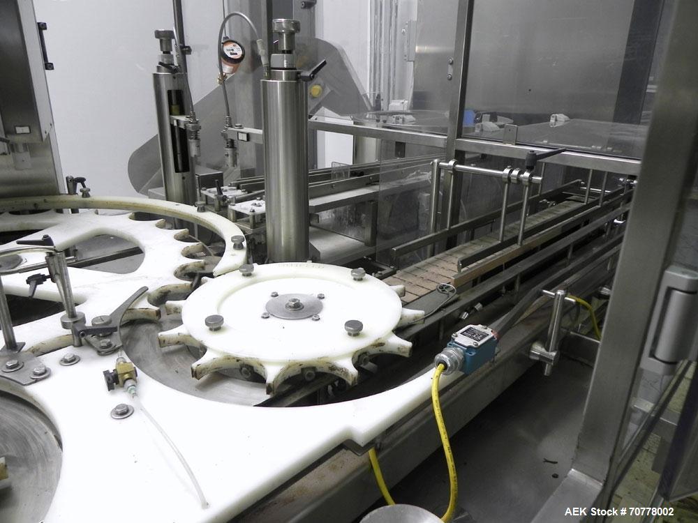 Used OMAS Filling Line with  Pump Inserting, Crimping and Labeling line