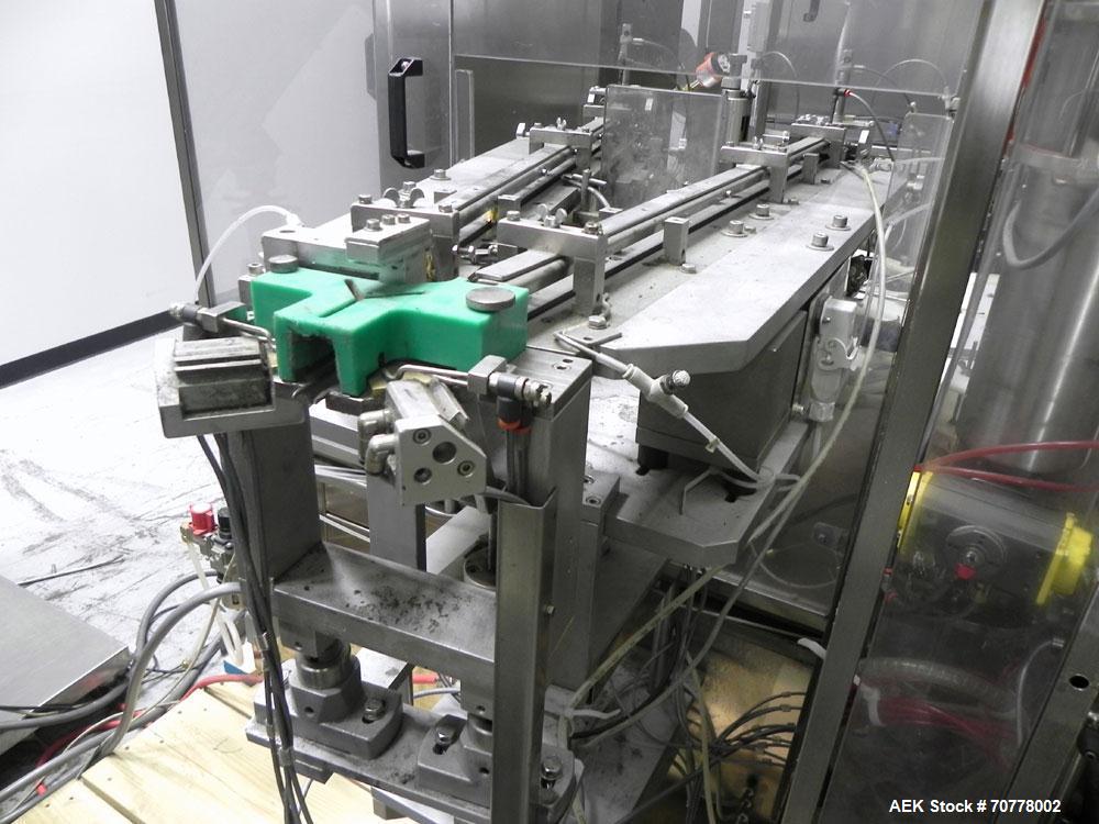 Used OMAS Filling Line with  Pump Inserting, Crimping and Labeling line