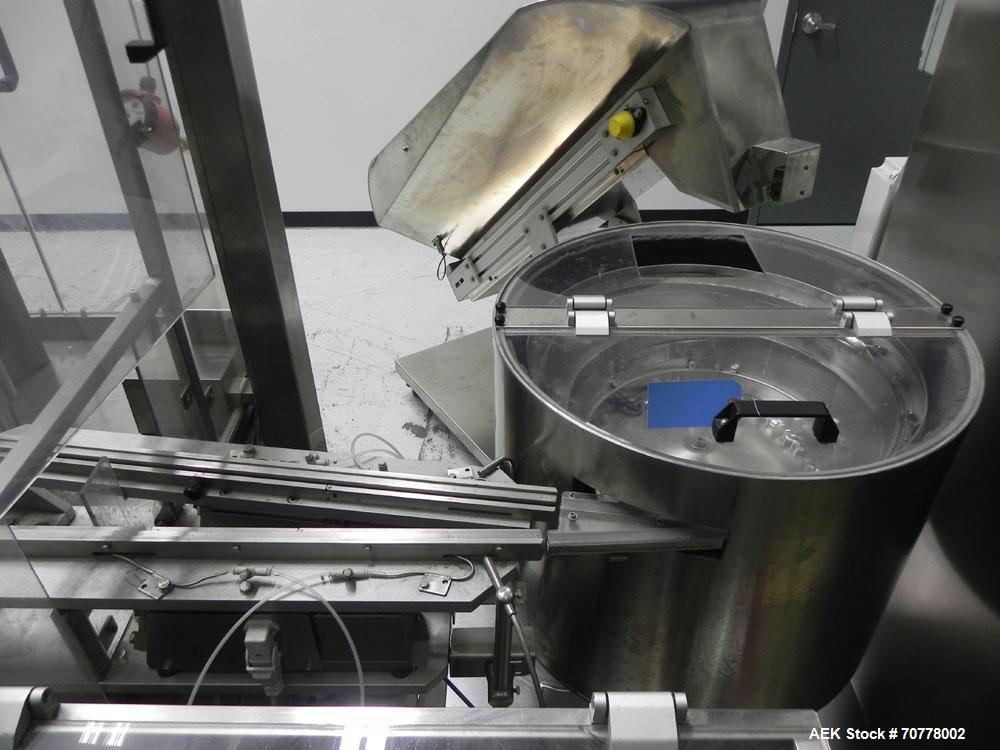 Used OMAS Filling Line with  Pump Inserting, Crimping and Labeling line