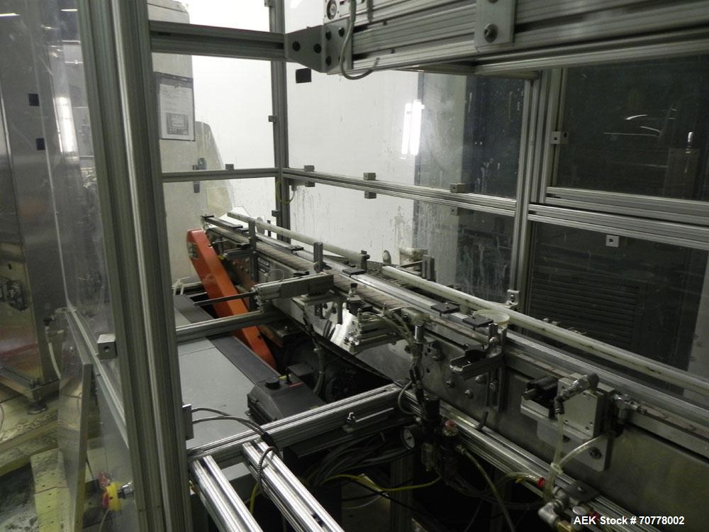 Used OMAS Filling Line with  Pump Inserting, Crimping and Labeling line