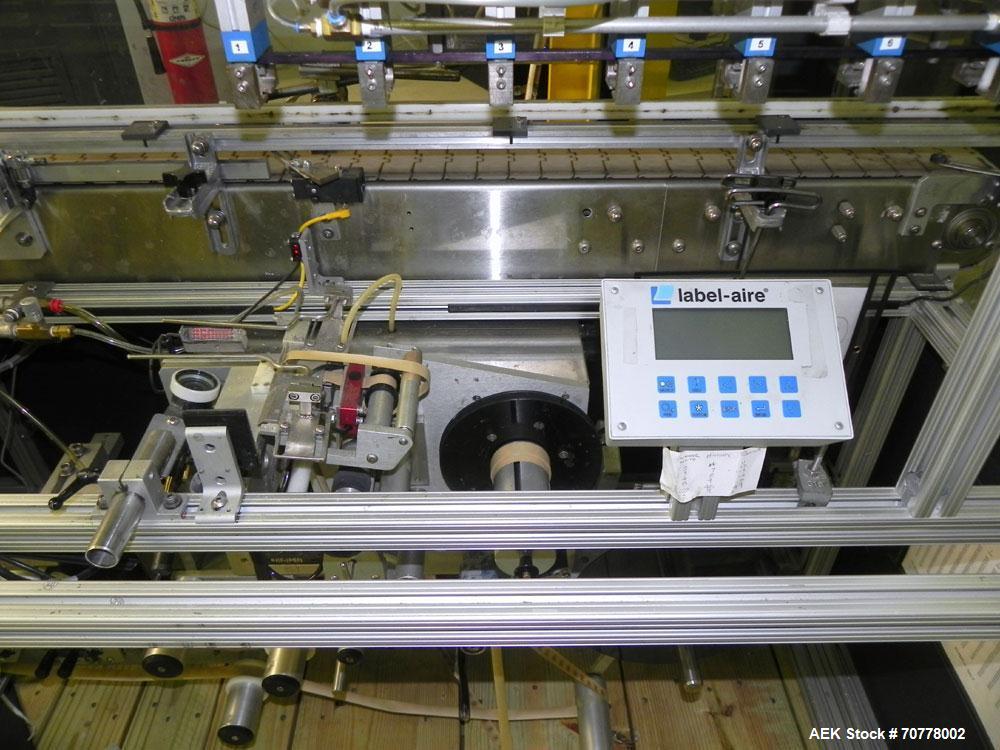 Used OMAS Filling Line with  Pump Inserting, Crimping and Labeling line