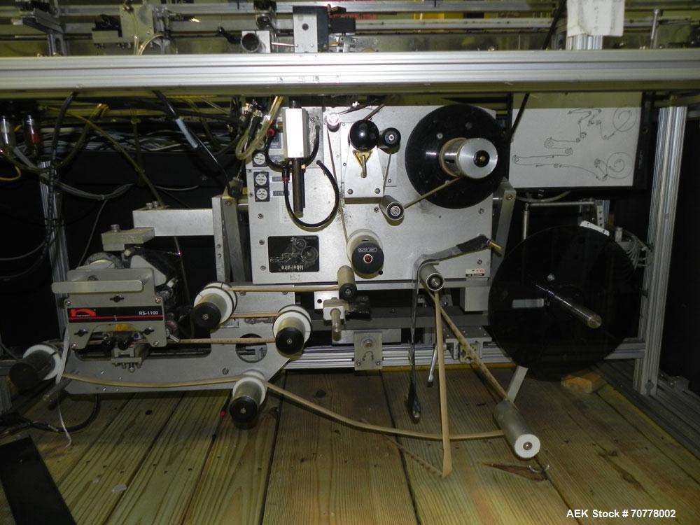Used OMAS Filling Line with  Pump Inserting, Crimping and Labeling line