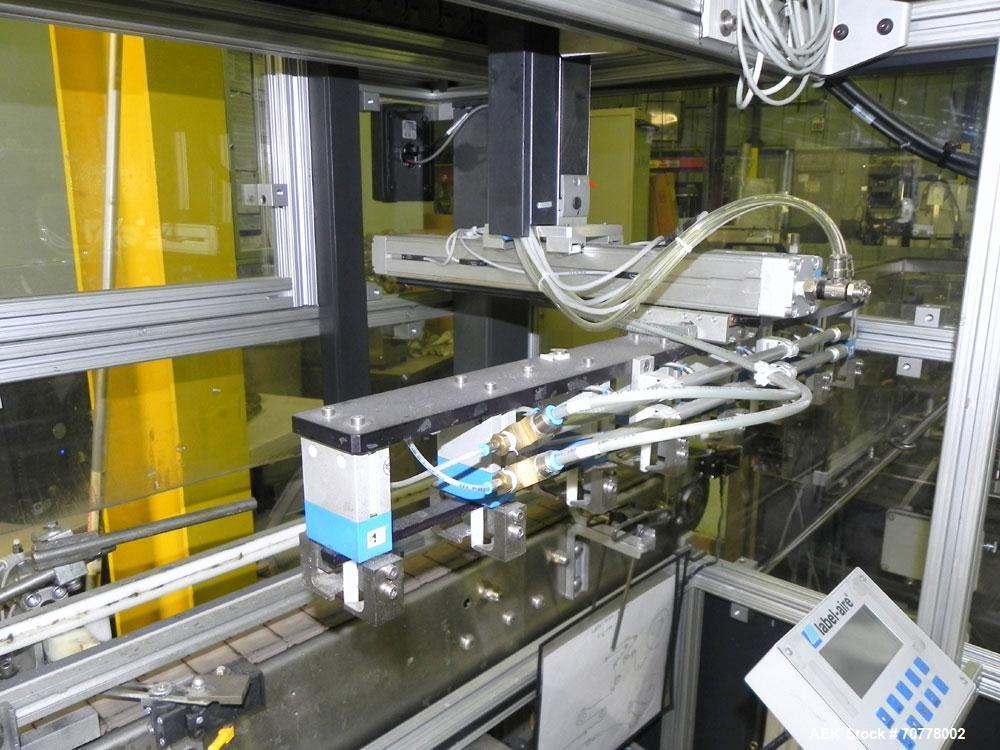Used OMAS Filling Line with  Pump Inserting, Crimping and Labeling line