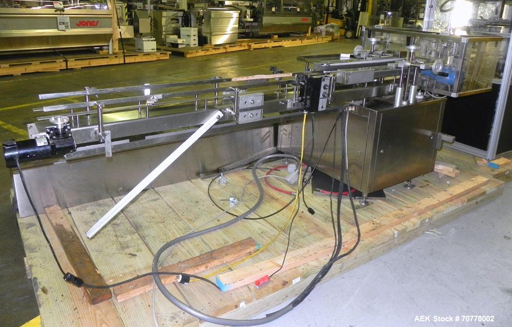 Used OMAS Filling Line with  Pump Inserting, Crimping and Labeling line