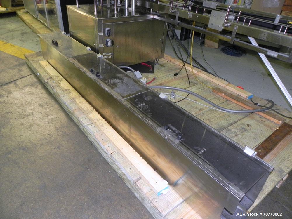 Used OMAS Filling Line with  Pump Inserting, Crimping and Labeling line