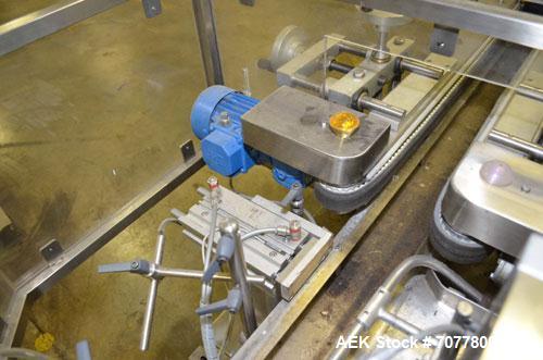 Used OMAS Filling Line with  Pump Inserting, Crimping and Labeling line