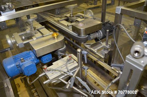 Used OMAS Filling Line with  Pump Inserting, Crimping and Labeling line