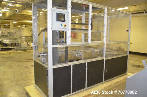 Used OMAS Filling Line with  Pump Inserting, Crimping and Labeling line