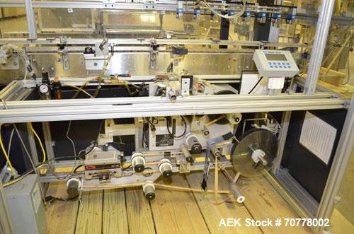 Used OMAS Filling Line with  Pump Inserting, Crimping and Labeling line