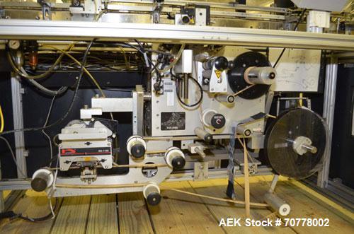 Used OMAS Filling Line with  Pump Inserting, Crimping and Labeling line