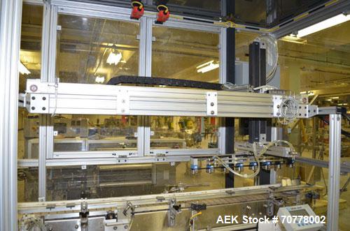 Used OMAS Filling Line with  Pump Inserting, Crimping and Labeling line